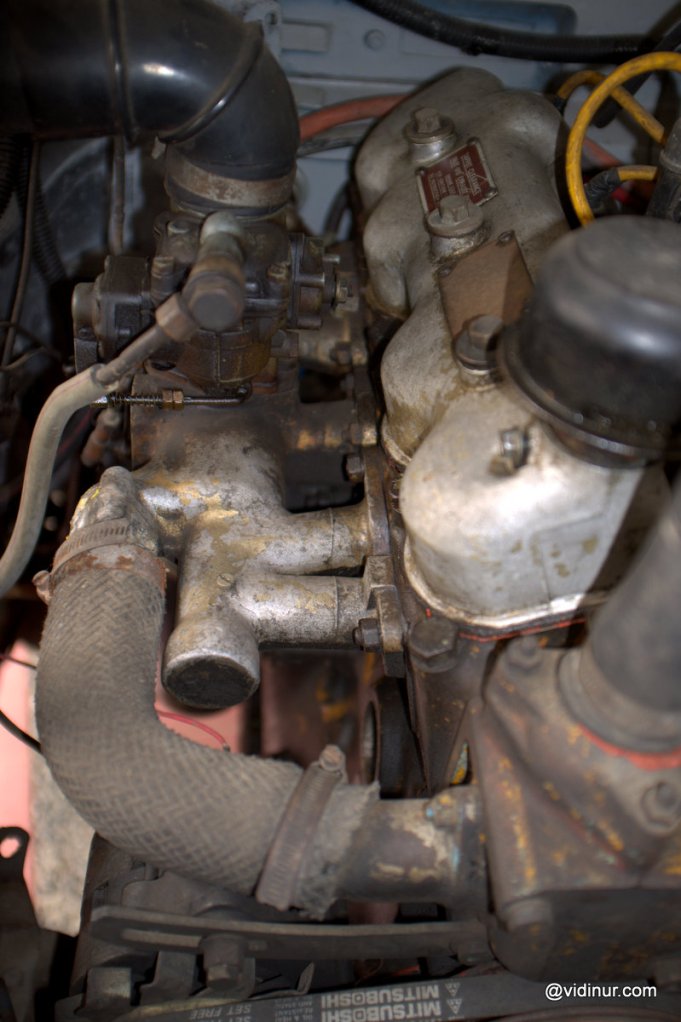 Water heated manifold