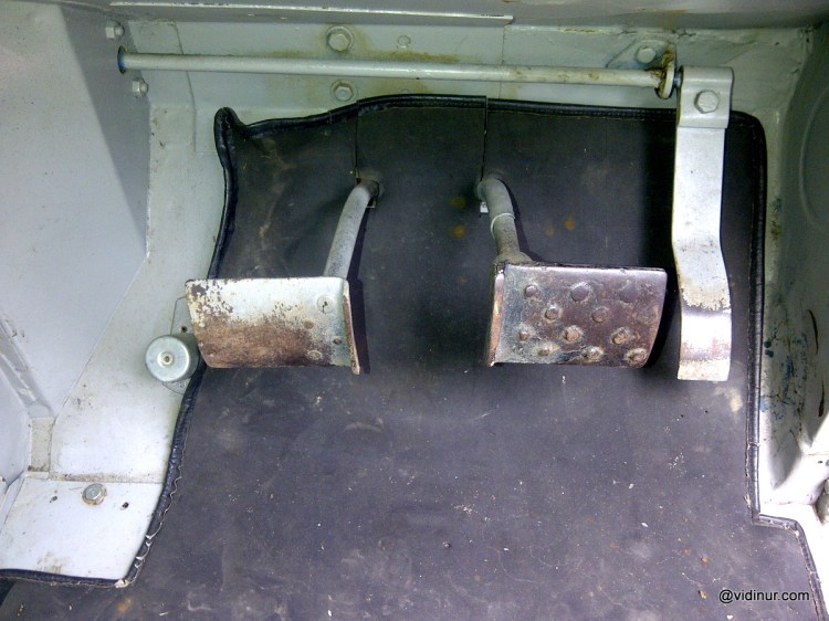 Three pedals Three pedals